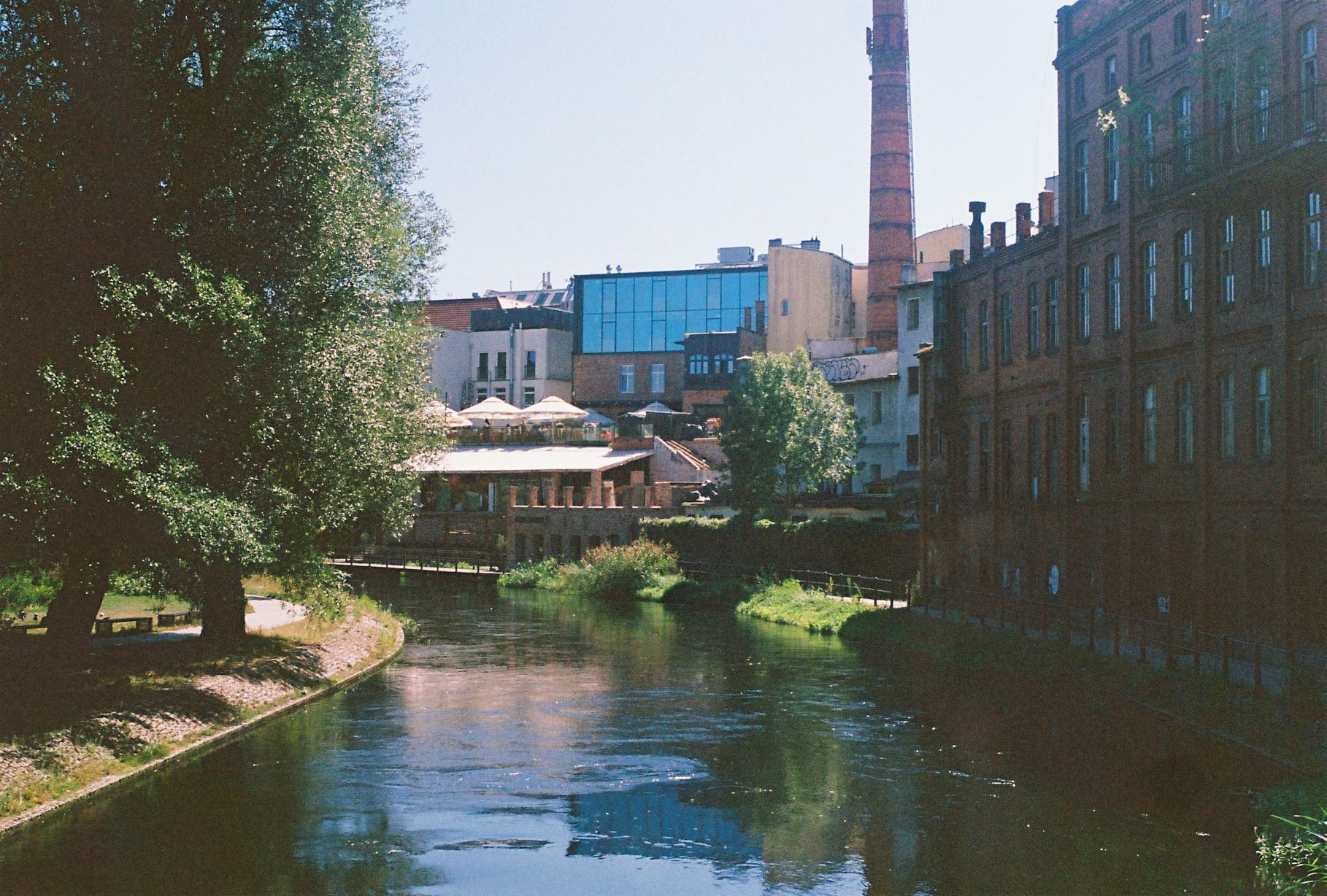 Brda river around Wyspa Młyńska